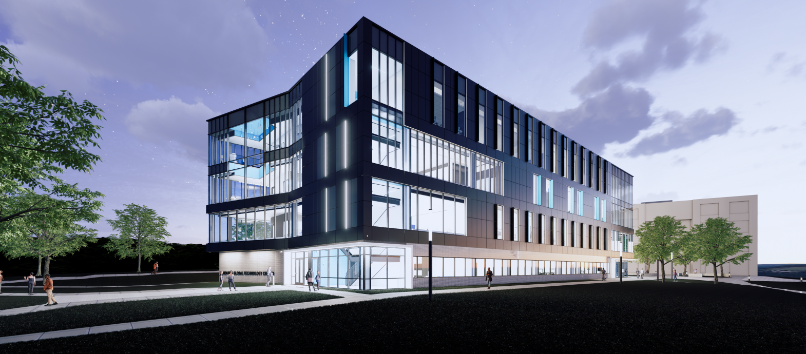 Sandhills Global Technology building rendering